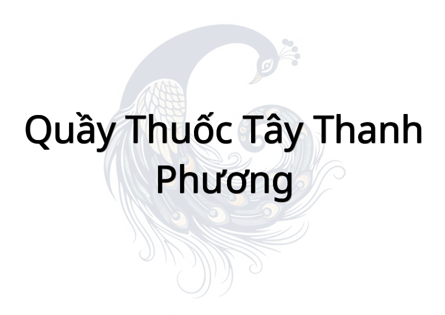 Quầy Thuốc Tây Thanh Phương