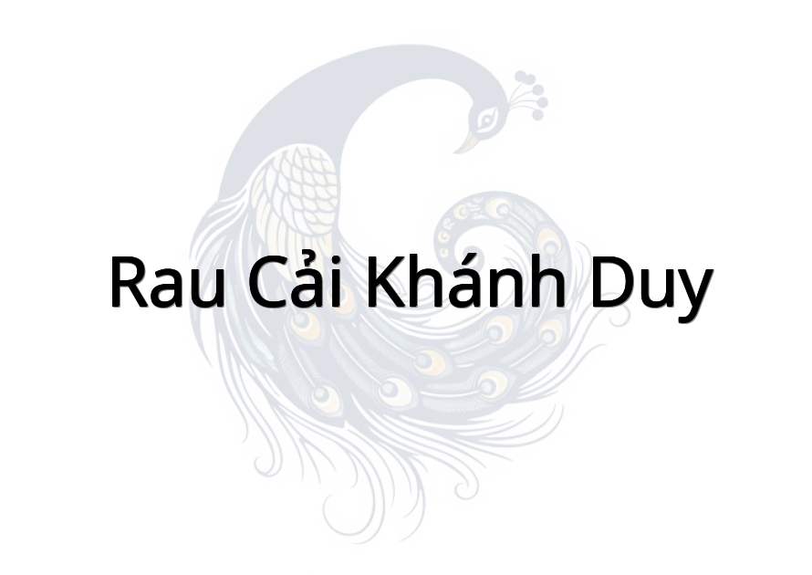 Rau Cải Khánh Duy