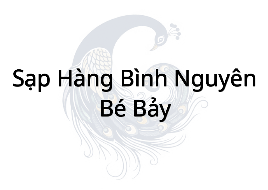 Sạp Hàng Bình Nguyên (Bé Bảy)