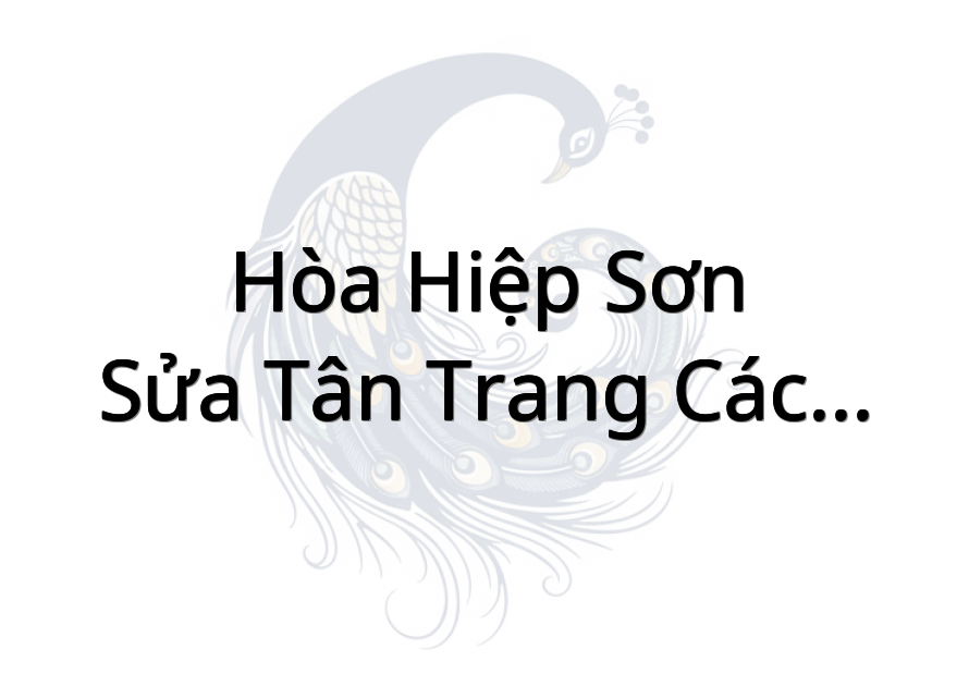 Hòa Hiệp Sơn - Sửa Tân Trang Các Loại Xe Tay Ga - Honda