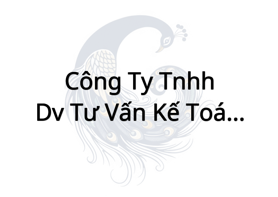 Công Ty Tnhh - Dv Tư Vấn Kế Toán Trí Kiệt
