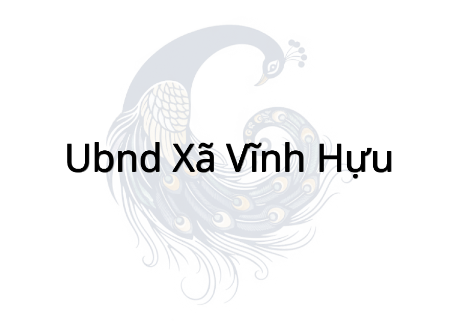 UBND Xã Vĩnh Hựu
