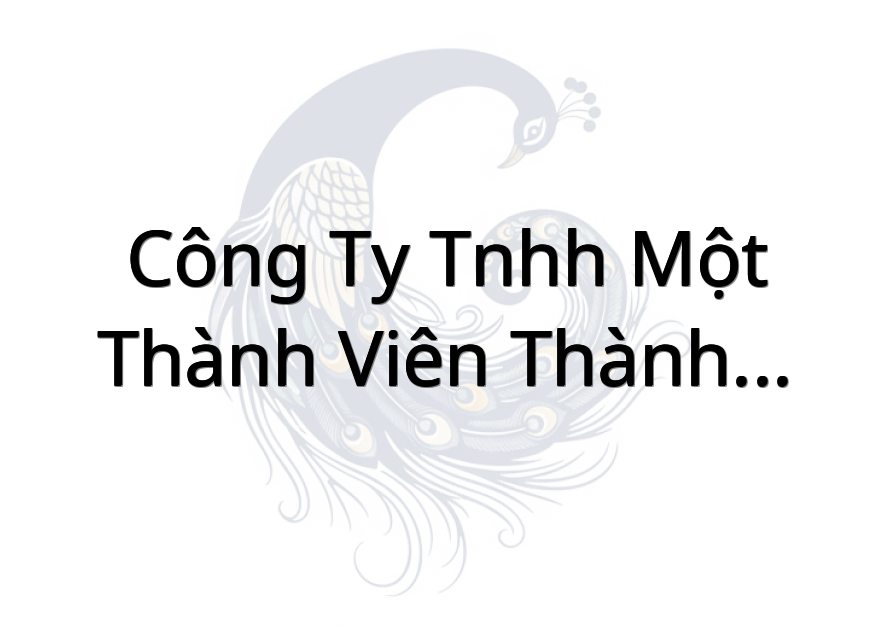 Công Ty Tnhh Một Thành Viên Thành Đạt Tiền Giang