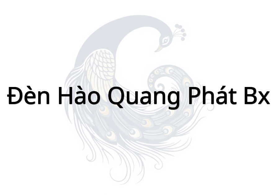 Đèn hào quang phát bx