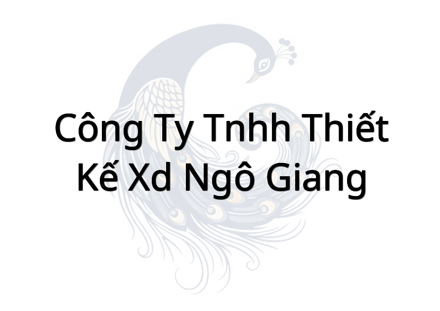 Công Ty Tnhh Thiết Kế Xd Ngô Giang