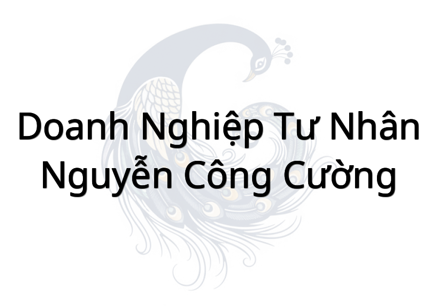 Doanh Nghiệp Tư Nhân Nguyễn Công Cường