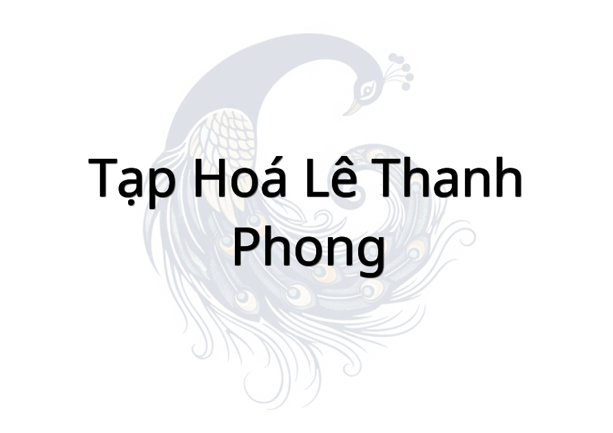 Tạp hoá Lê Thanh Phong