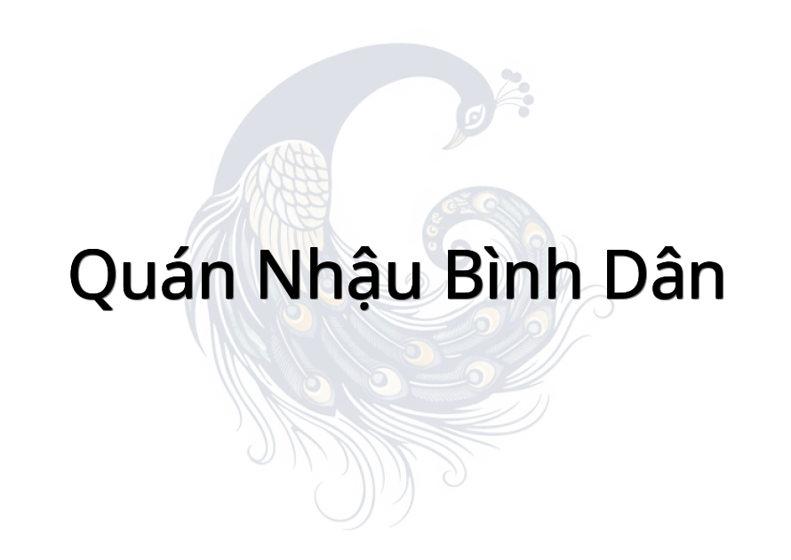 Quán nhậu Bình Dân