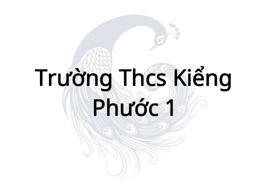 Trường THCS Kiểng Phước 1