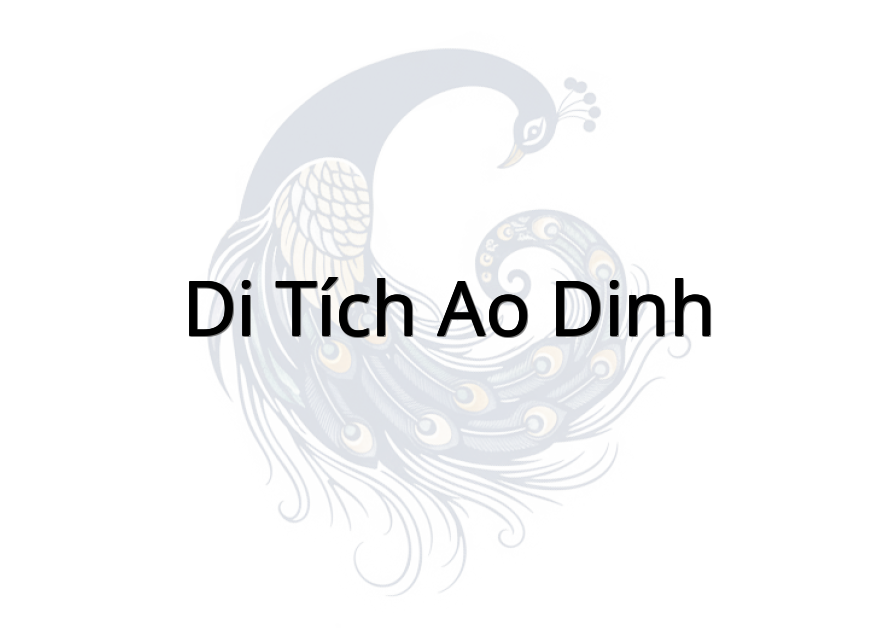 Di tích Ao Dinh