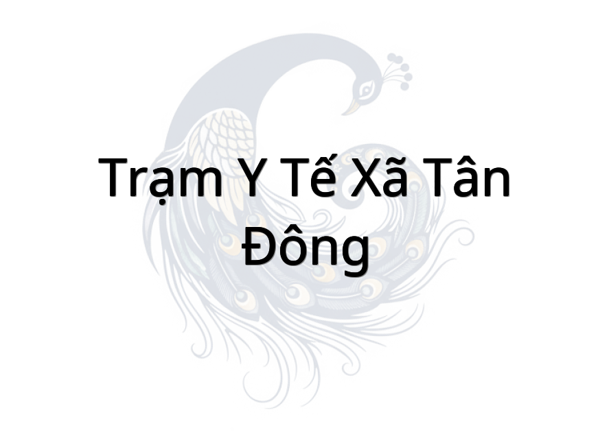Trạm y tế xã Tân Đông