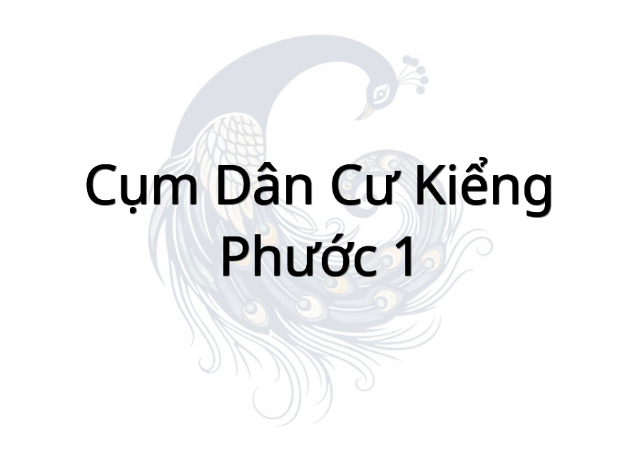 Cụm Dân Cư Kiểng Phước 1
