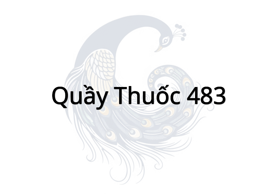 Quầy thuốc 483