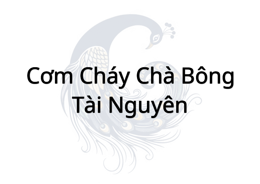 Cơm cháy chà bông Tài Nguyên