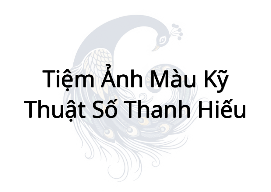 Tiệm Ảnh Màu Kỹ Thuật Số Thanh Hiếu
