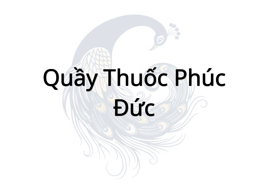 Quầy thuốc Phúc Đức