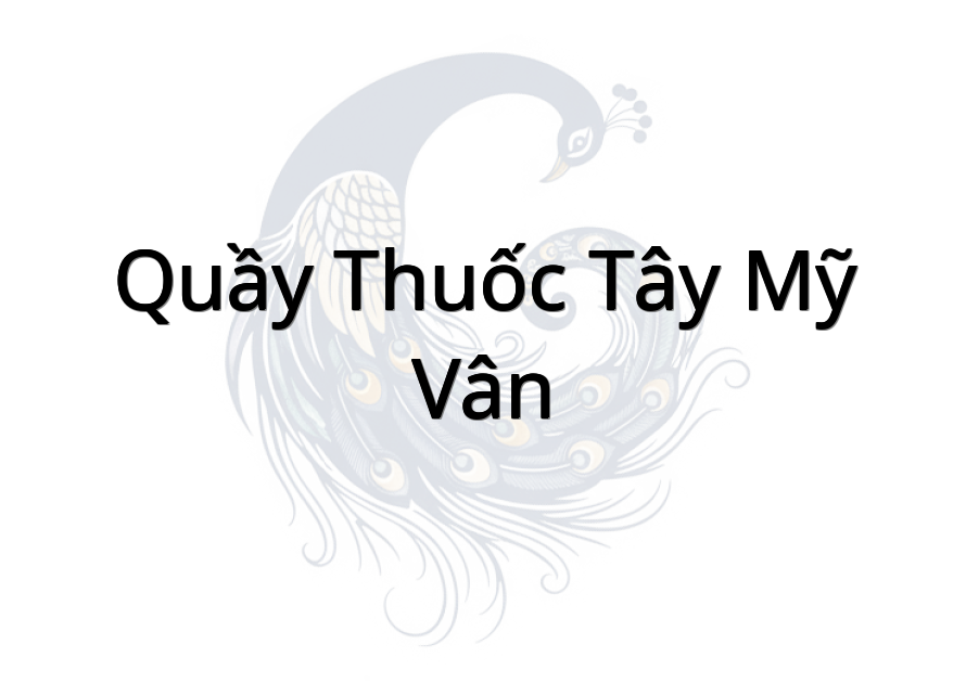 Quầy Thuốc Tây Mỹ Vân