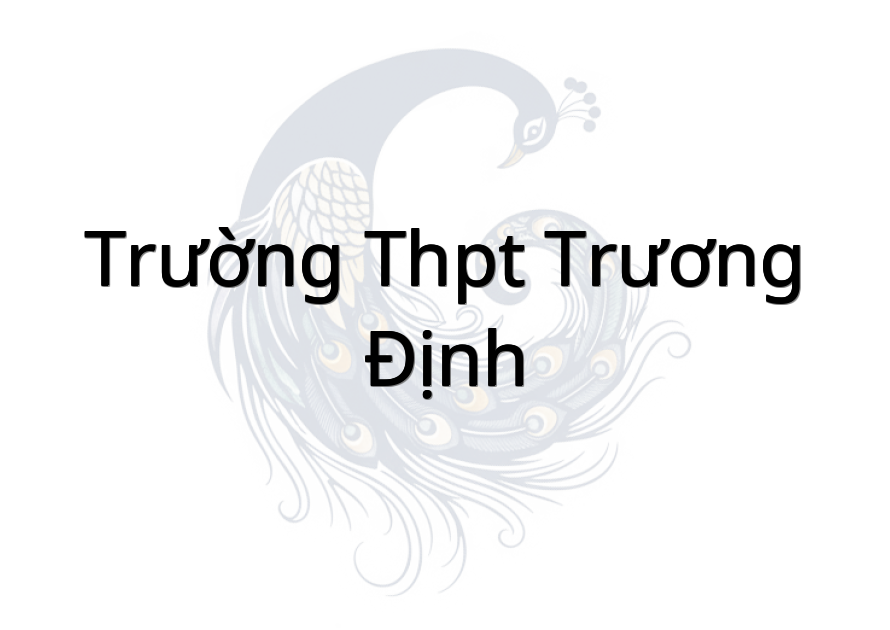 Trường THPT Trương Định