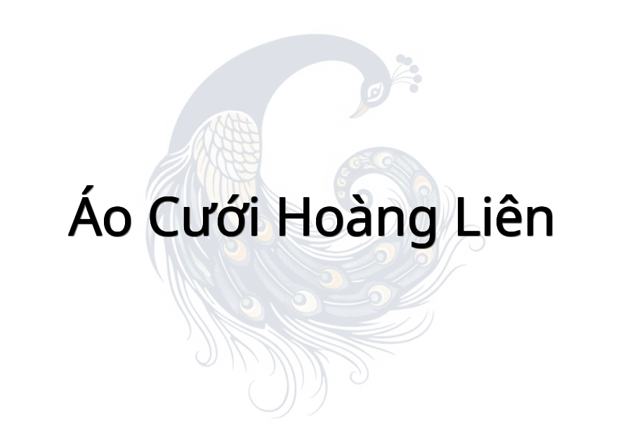 Áo cưới Hoàng Liên