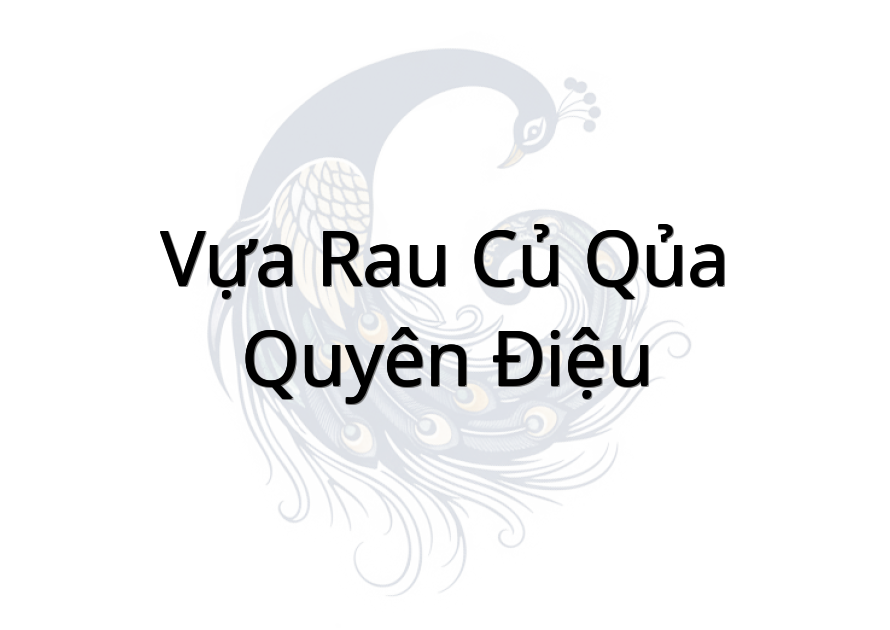 Vựa Rau Củ Qủa Quyên Điệu
