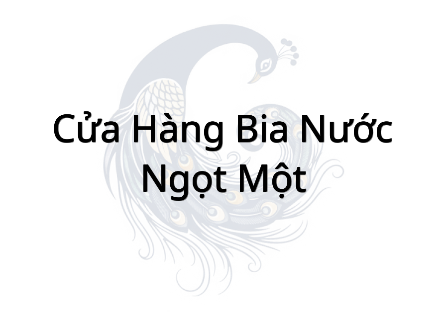Cửa Hàng Bia Nước Ngọt Một