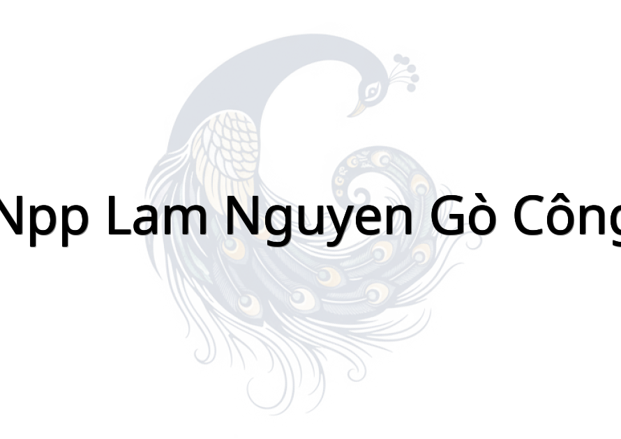 Npp Lam Nguyen Gò Công