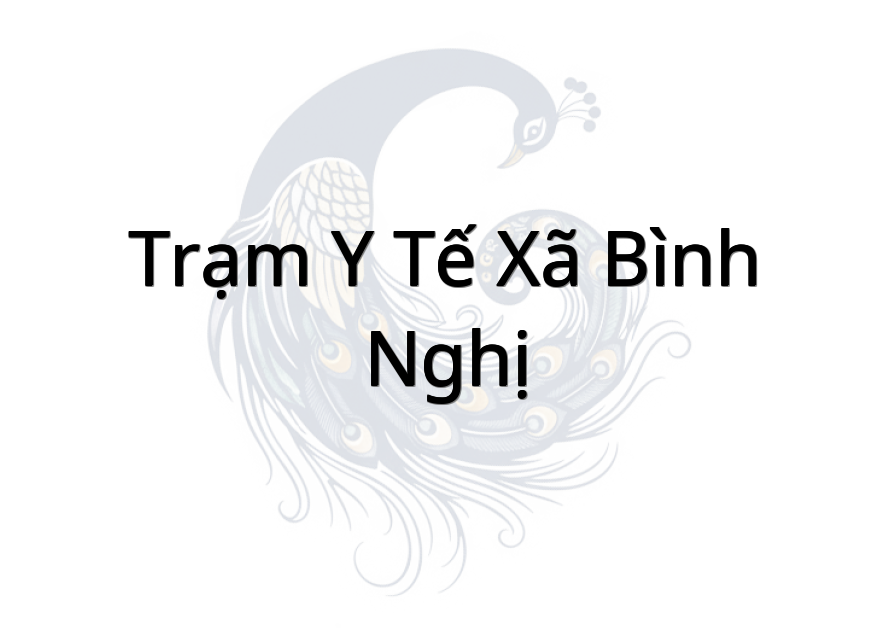 Trạm Y Tế Xã Bình Nghị