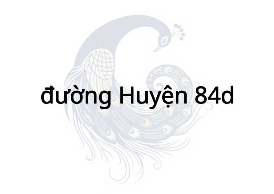 đường huyện 84D