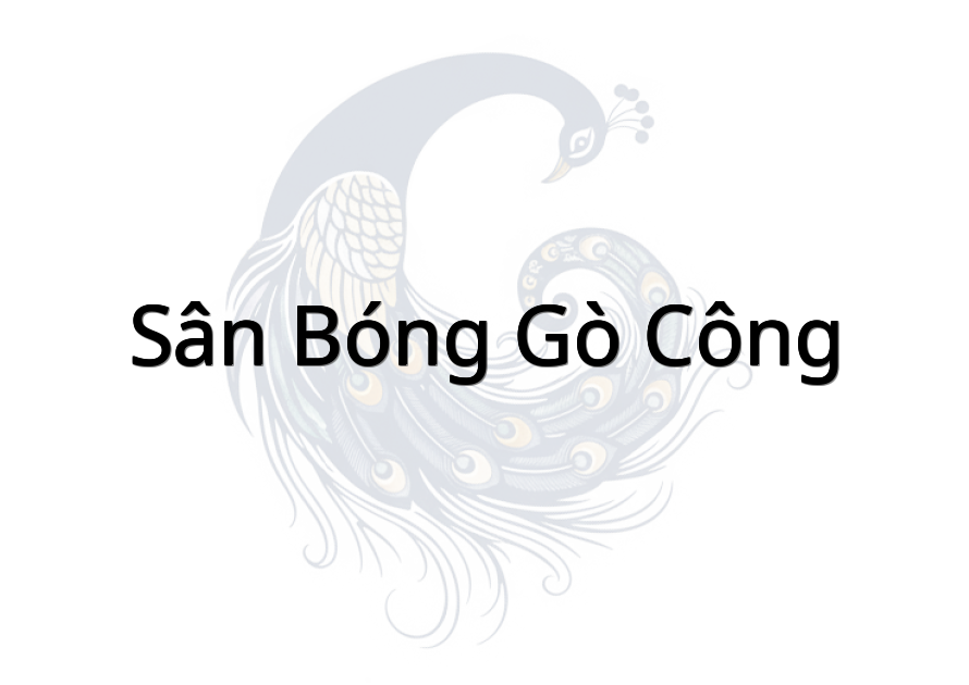 Sân bóng gò công