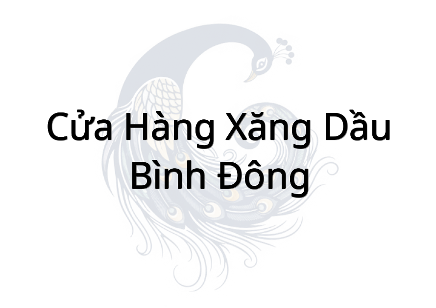 Cửa Hàng Xăng Dầu Bình Đông