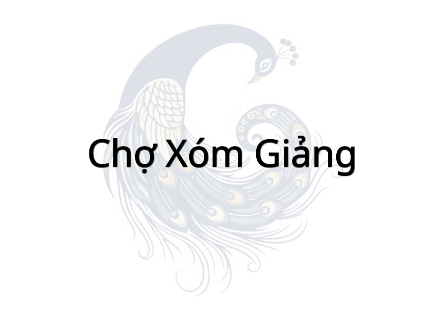 Chợ Xóm Giảng