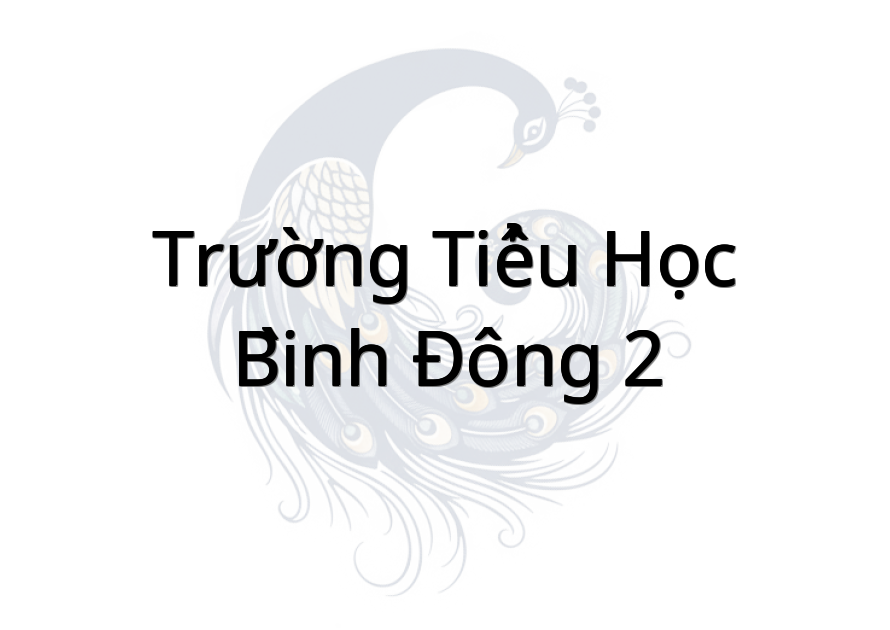 Trường Tiểu Học Bình Đông 2