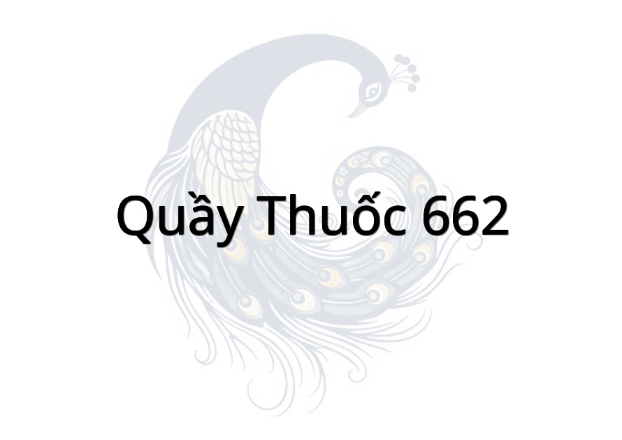 Quầy thuốc 662