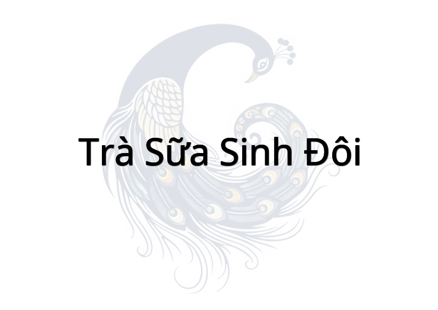 Trà sữa Sinh Đôi