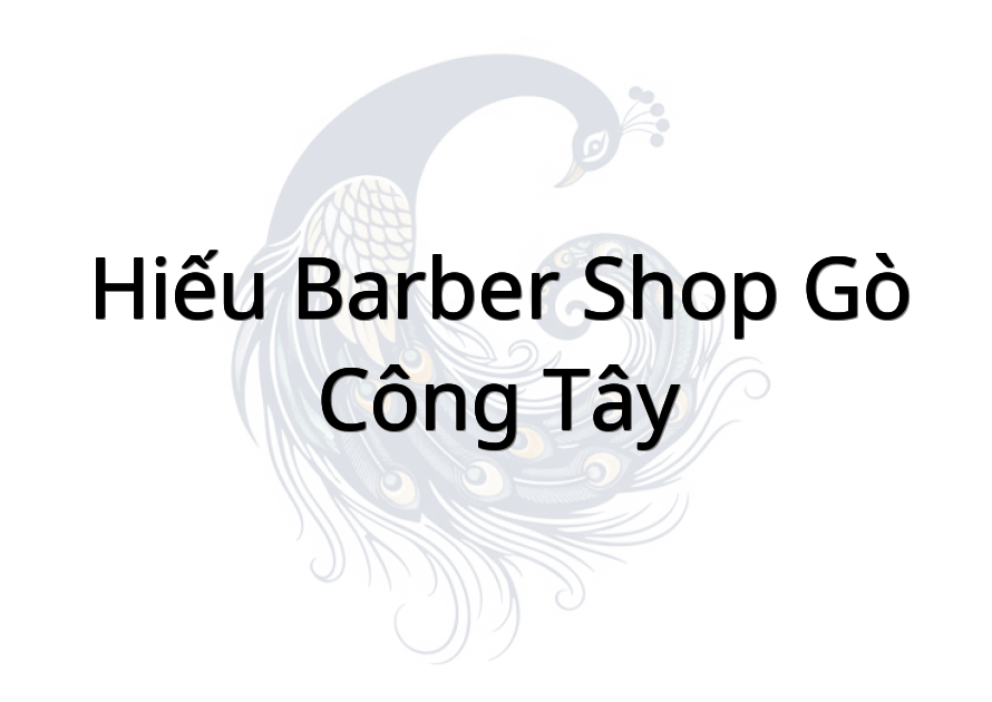 Hiếu barber shop gò công tây