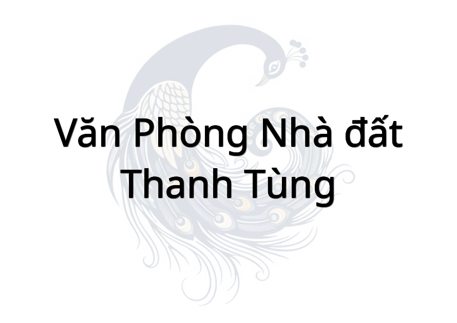 Văn phòng Nhà đất Thanh Tùng