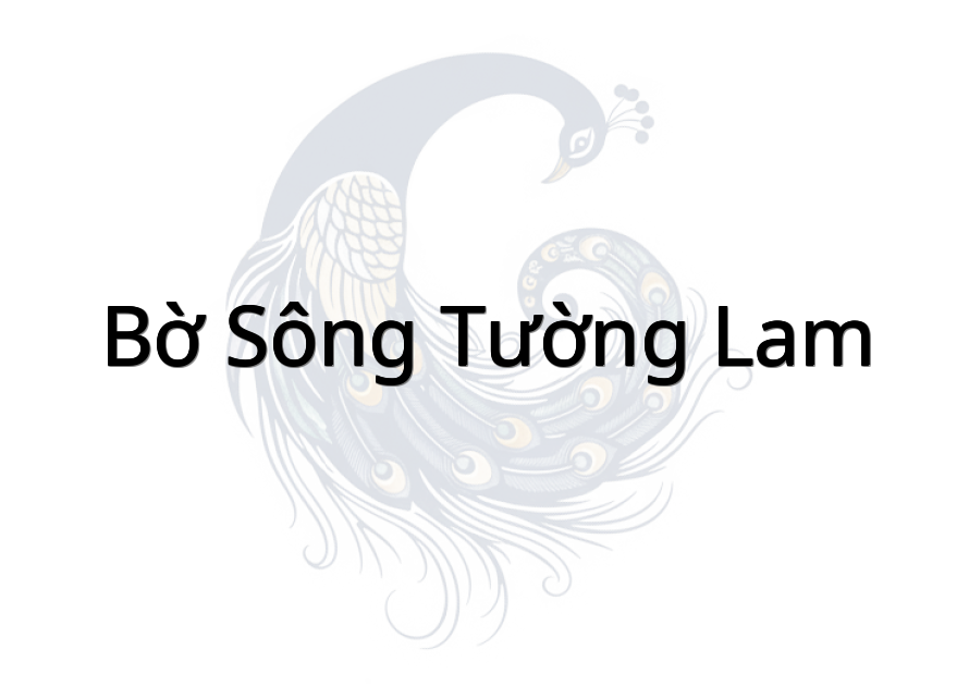 Bờ sông tường lam