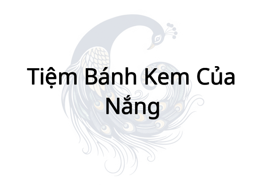 Tiệm Bánh Kem của Nắng