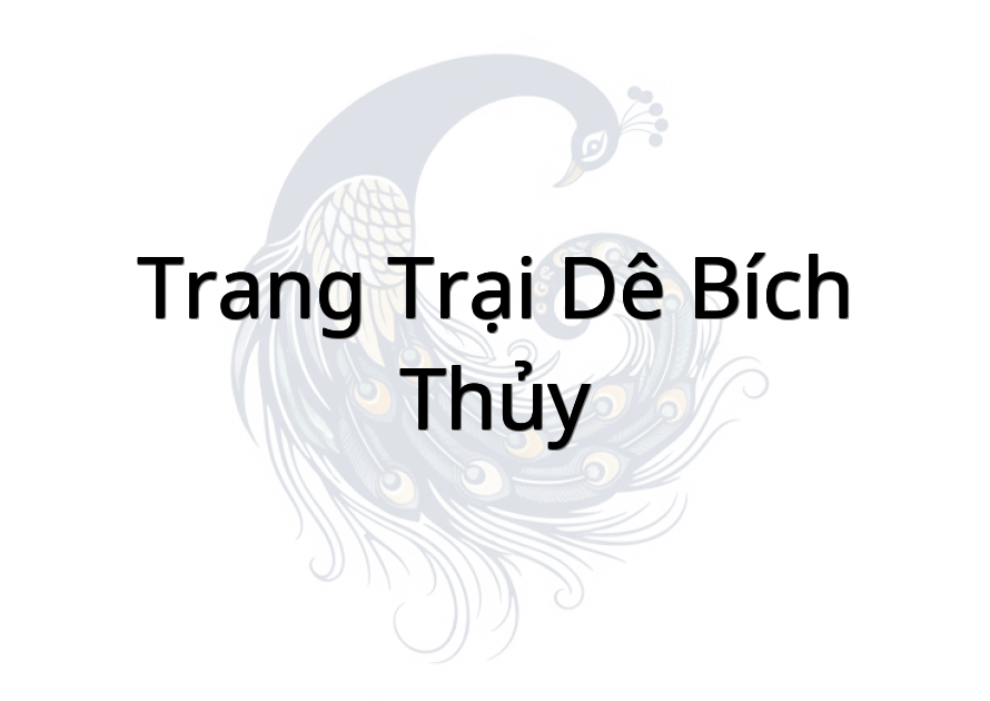 Trang trại dê Bích Thủy