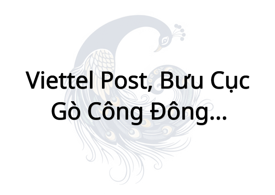 Viettel Post, Bưu cục Gò Công Đông - TGG