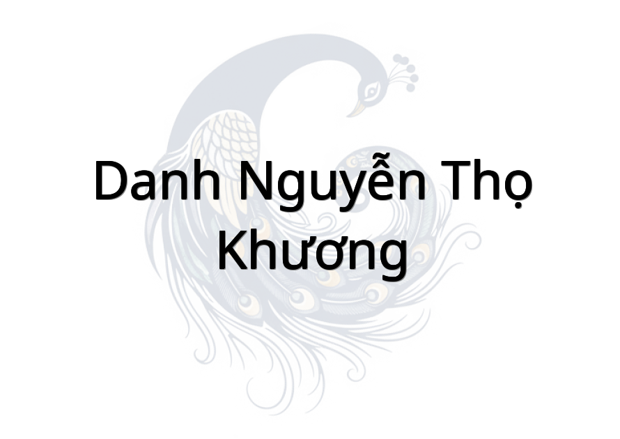 Danh Nguyễn Thọ Khương