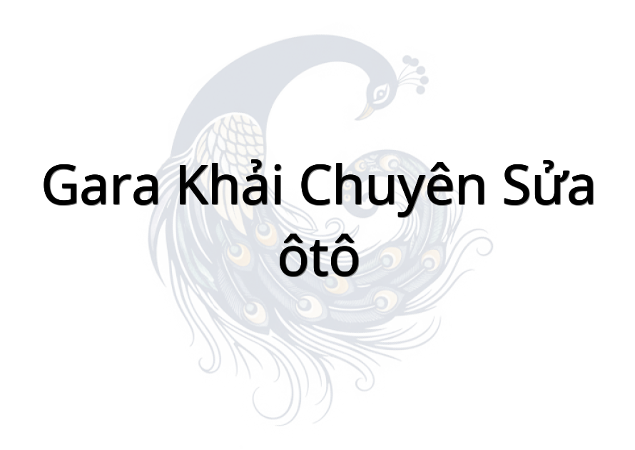 Gara khải chuyên sửa ôtô