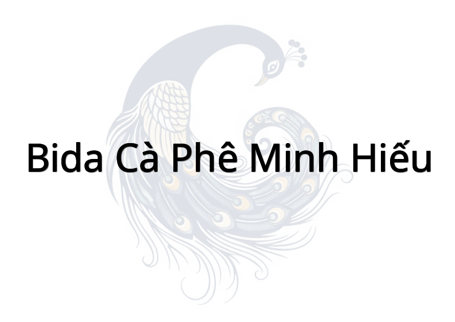 Bida cà phê Minh Hiếu