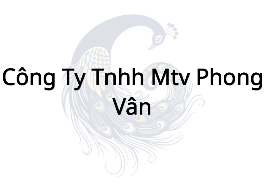 Công ty TNHH MTV Phong Vân