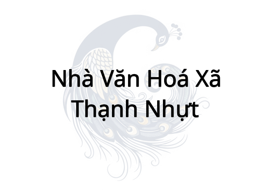 Nhà Văn hoá xã Thạnh nhựt