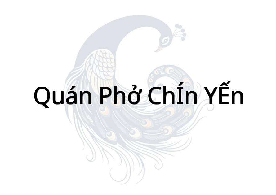 Quán Phở CHÍN YẾN