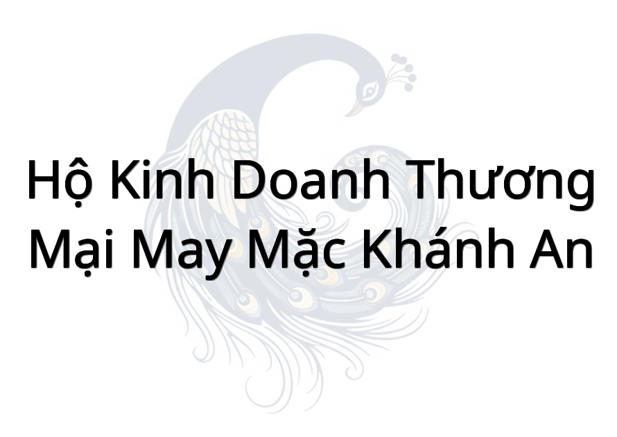 Hộ kinh doanh thương mại may mặc Khánh An