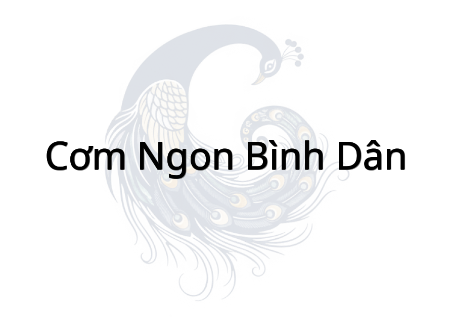 Cơm ngon Bình Dân