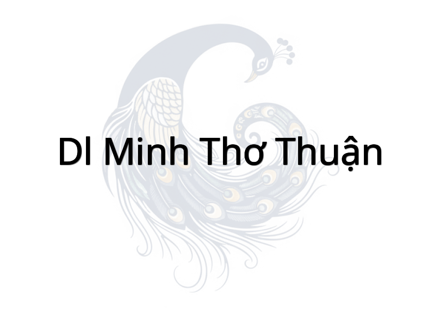 dl minh thơ (thuận)