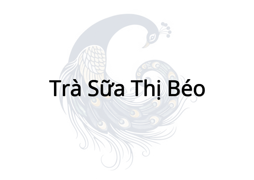 Trà sữa Thị Béo